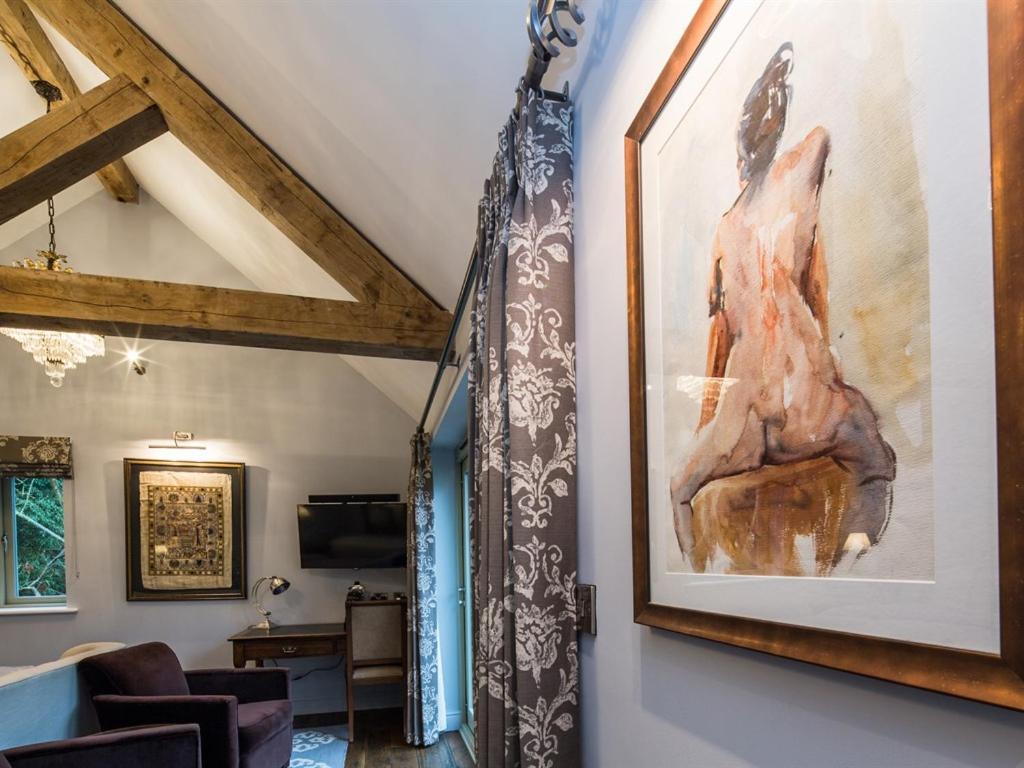 Eagle Mill Luxury Rooms 헌팅던 객실 사진